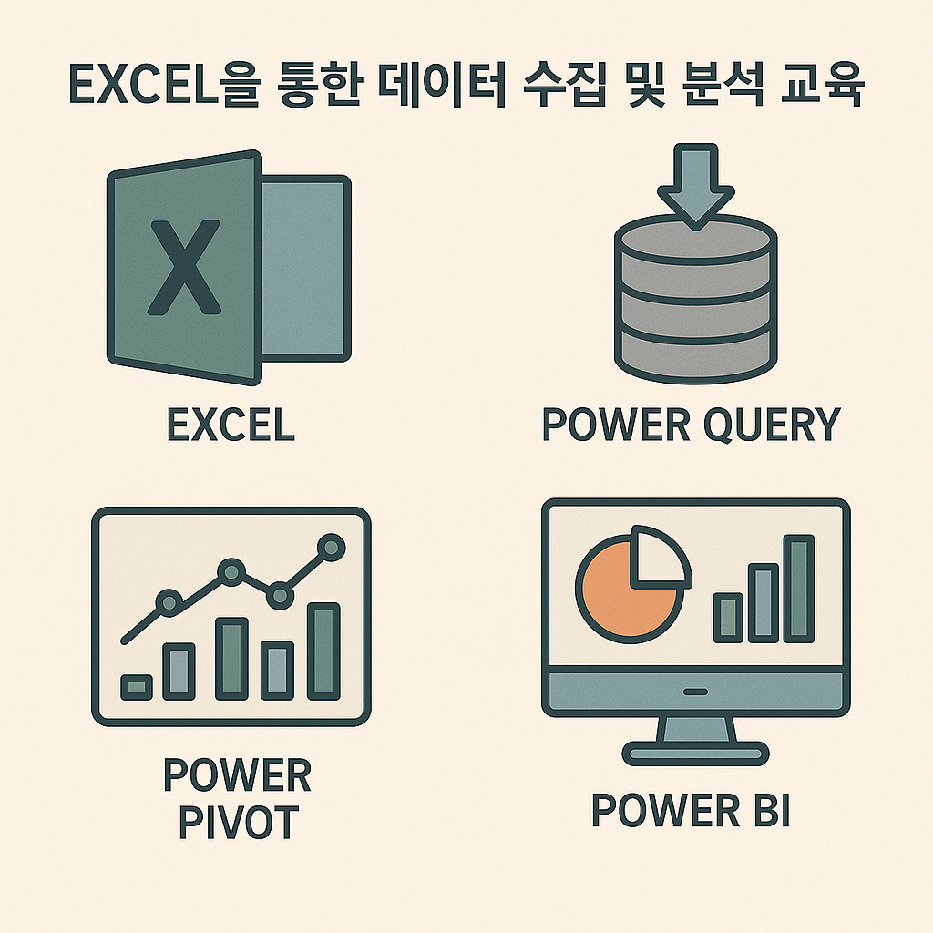 EXCEL을 통한 데이터 수집 및 분석 교육